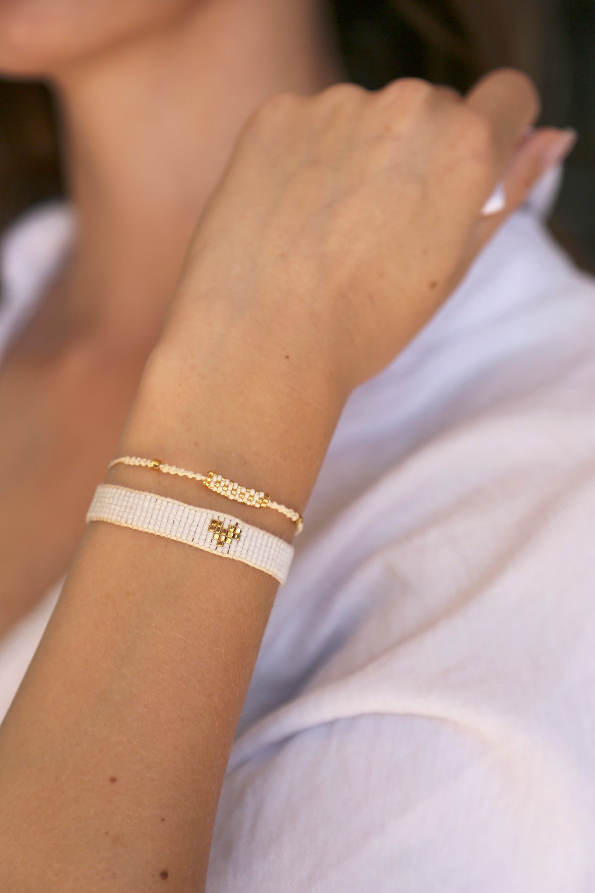 Crowned Heart Bracelet (LANB12879)