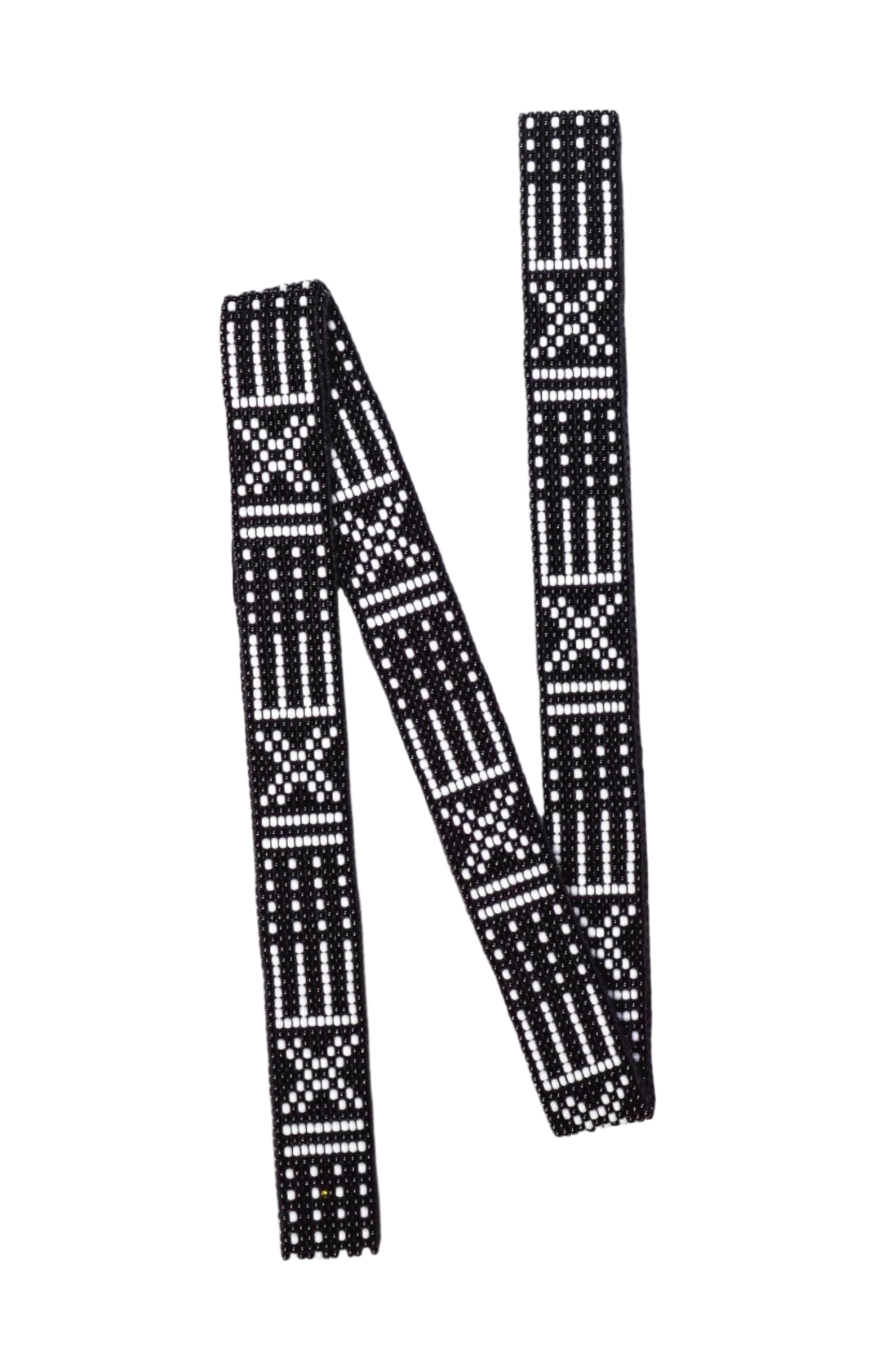 Indigenous Black Mudcloth Necklace