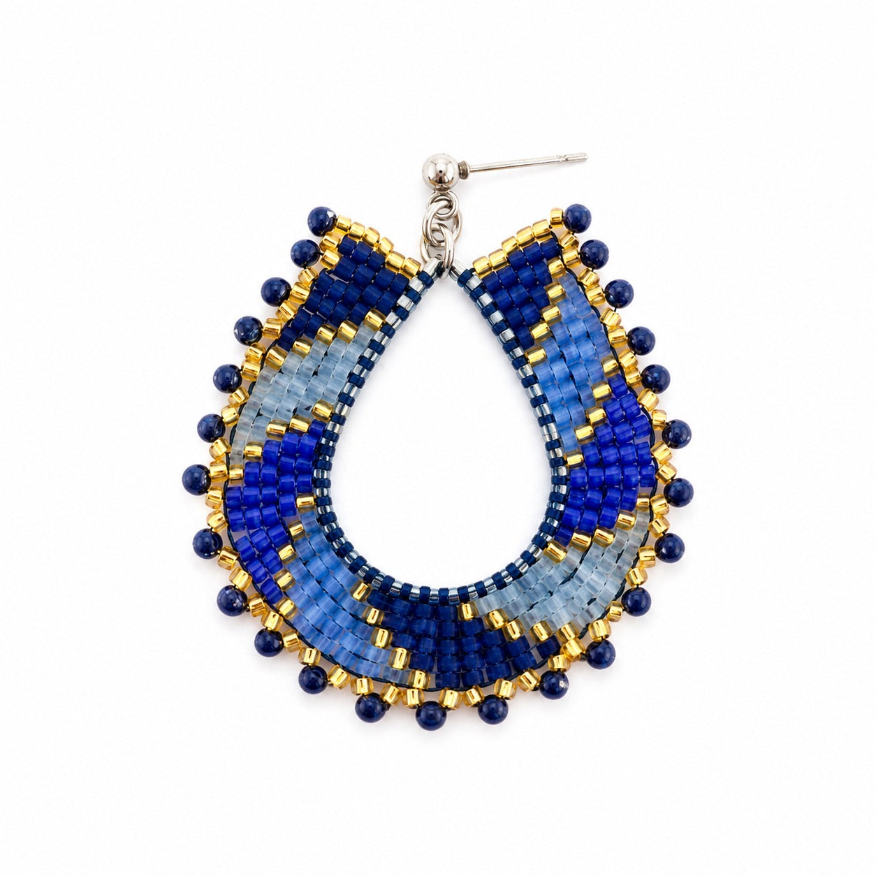 Midnight Dance Beaded Earring (LANE11878)