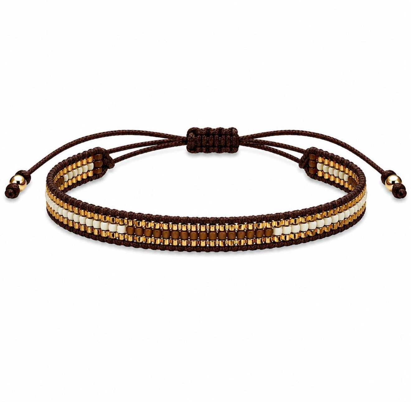 Kalahari Border Beaded Bracelet (LANB12957)