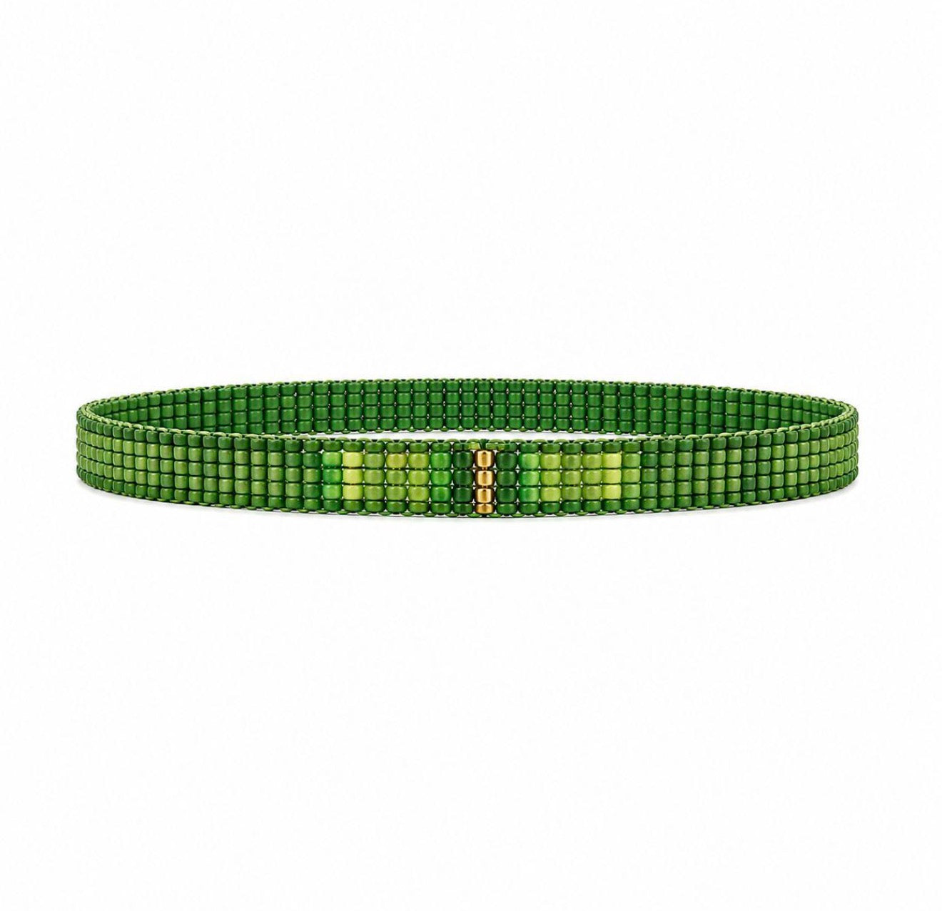 Acacia Block Beaded Bracelet (LANB12961)
