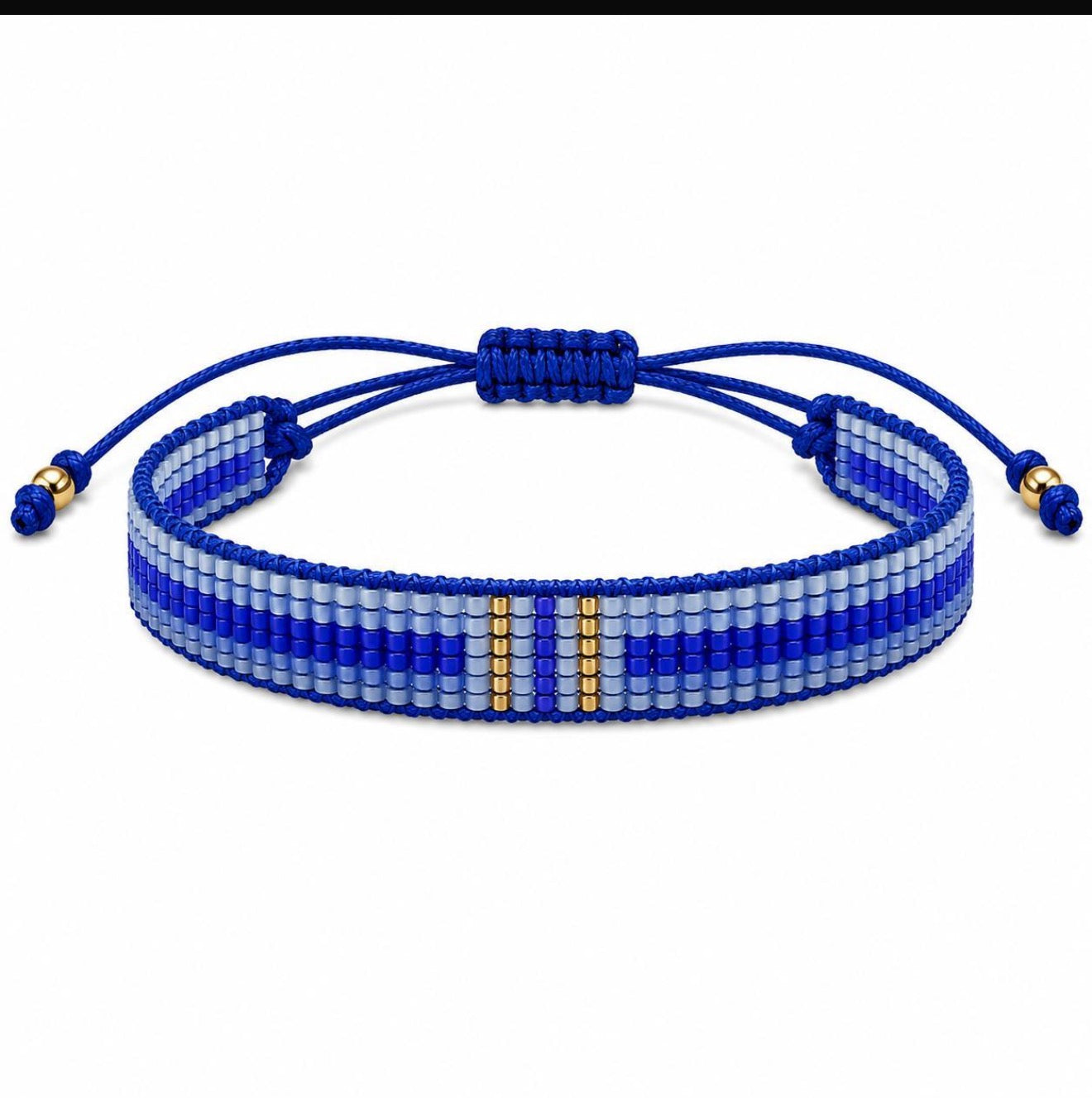 Ocean Tide Beaded Bracelet (LANB12959)