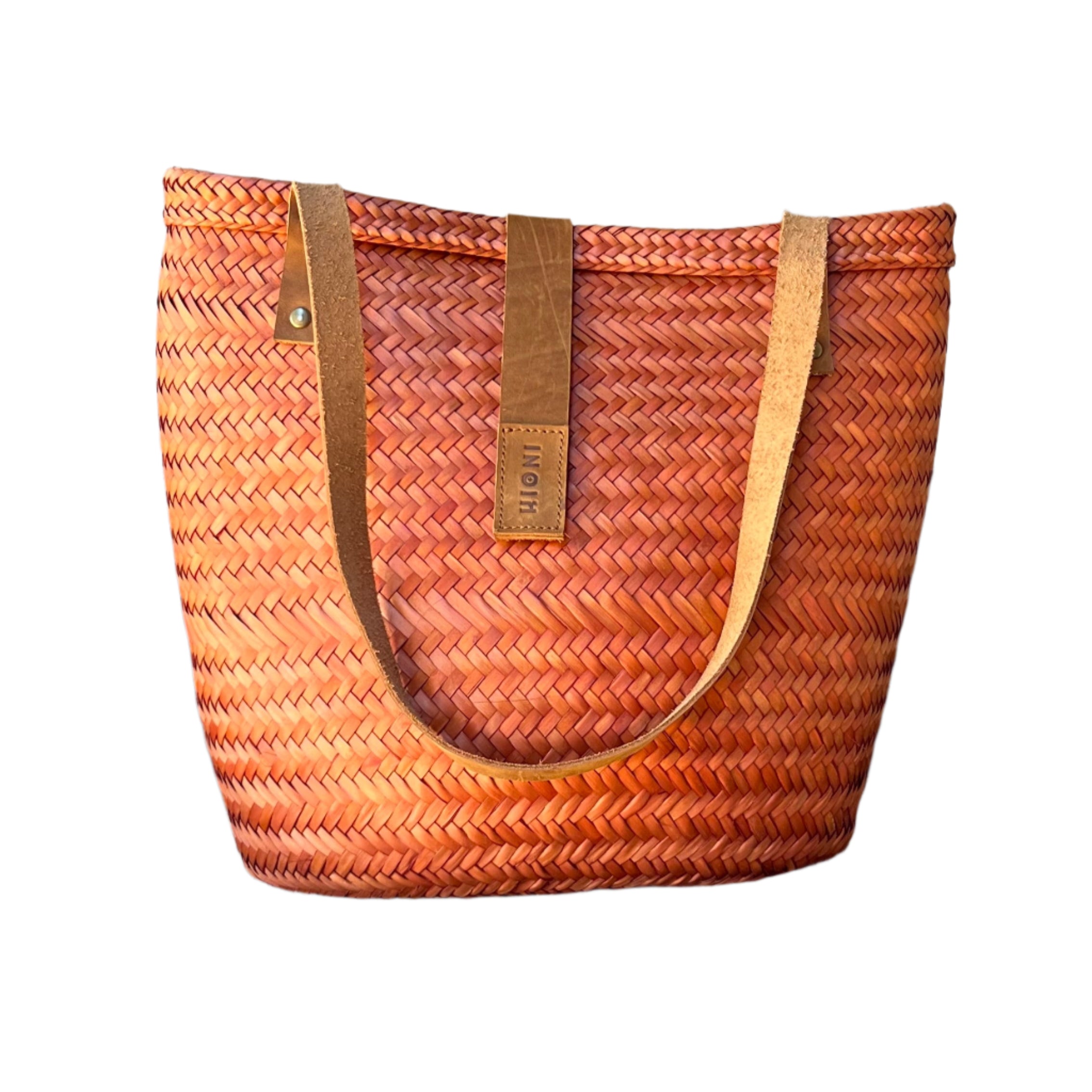 Plain Orange Handbag