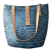 Plain Blue Handbag