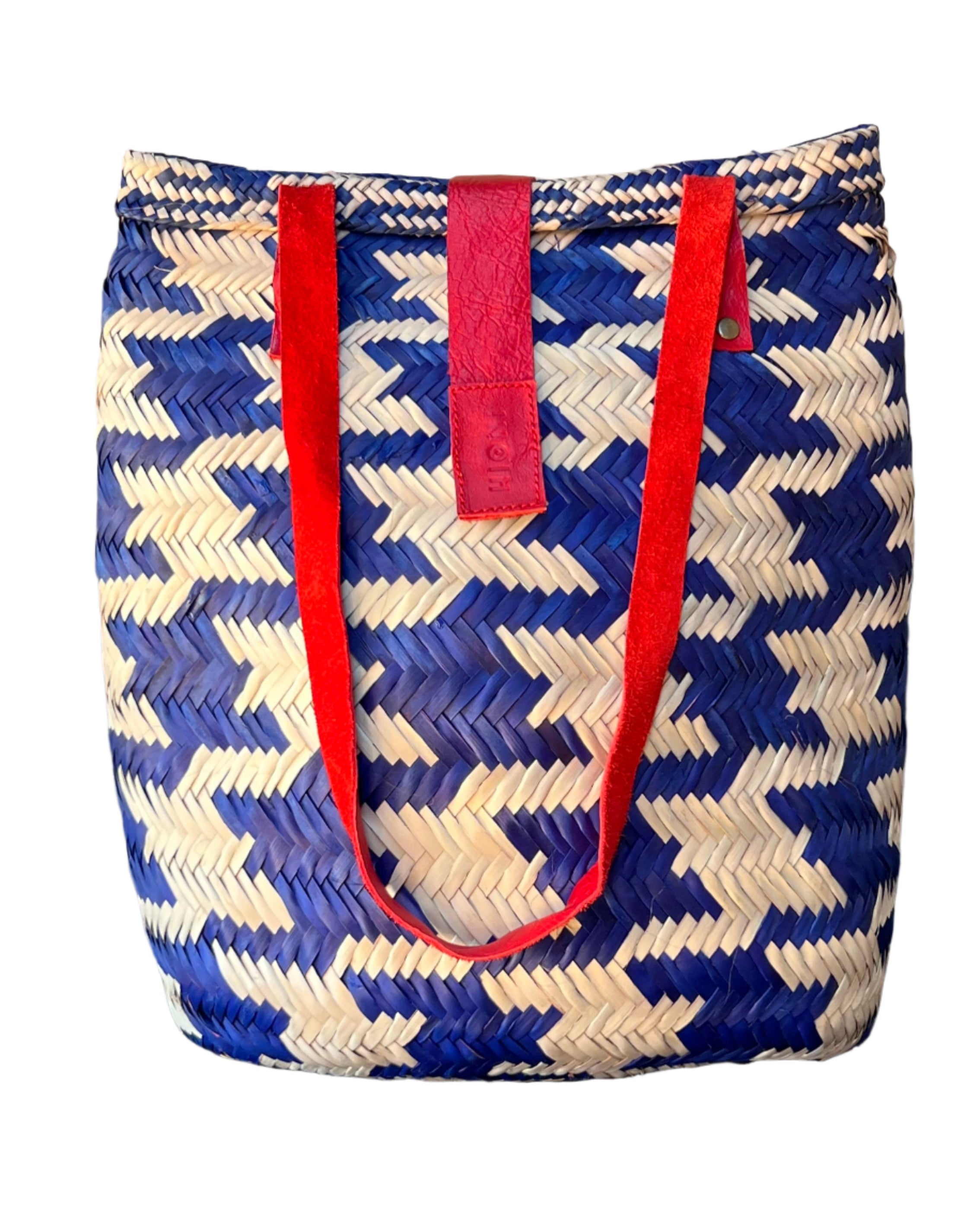 Blue and Neutral Stars Handbag