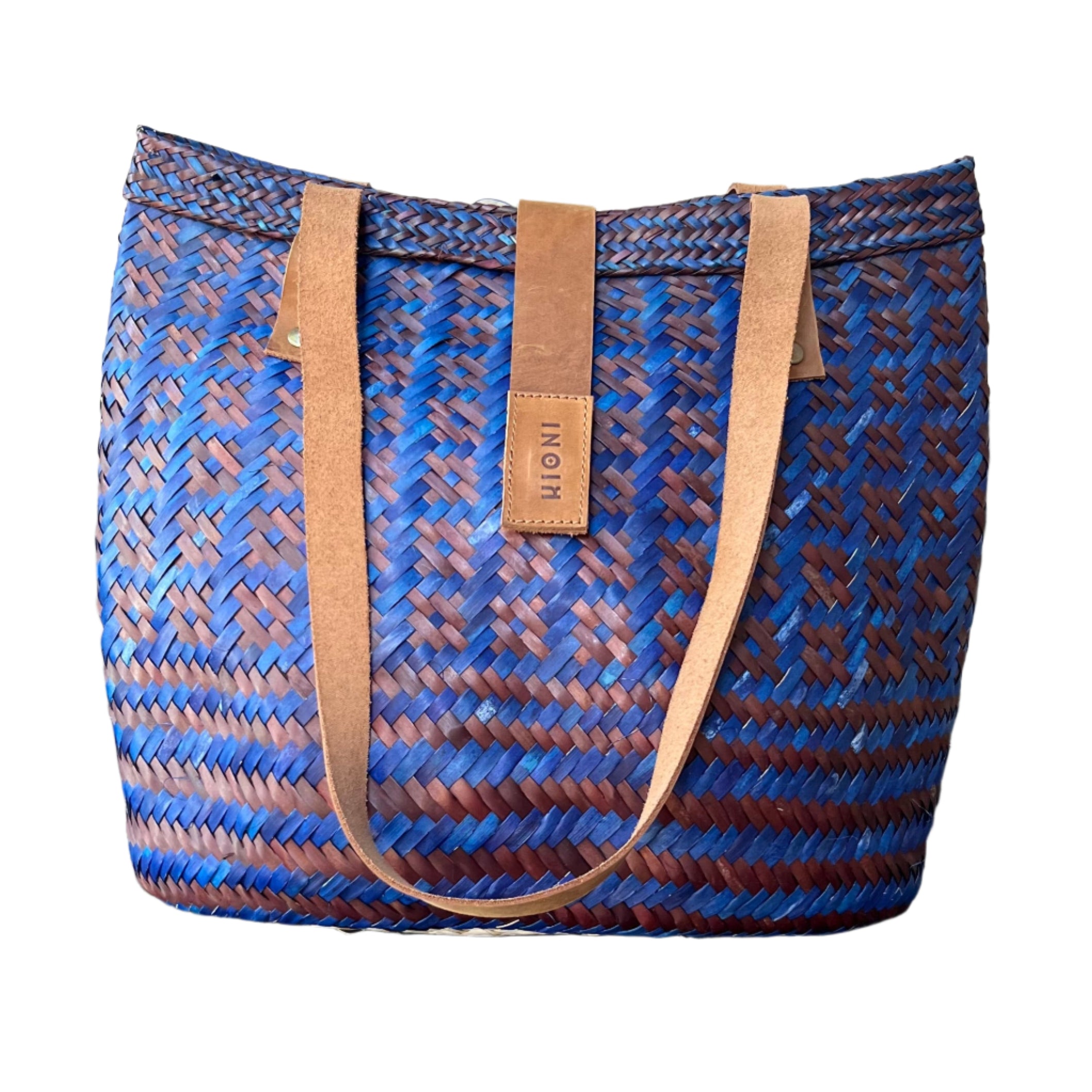 Blue and Purple Patterns Handbag