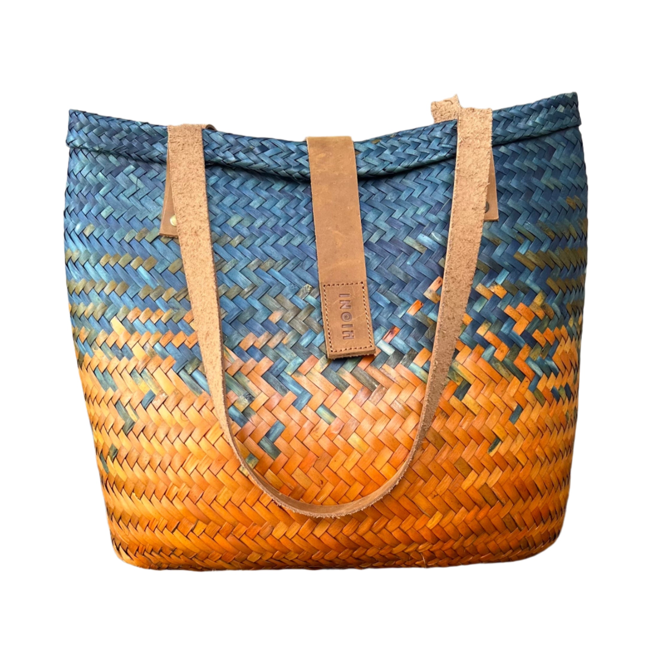 Blue and Orange Ombre Handbag
