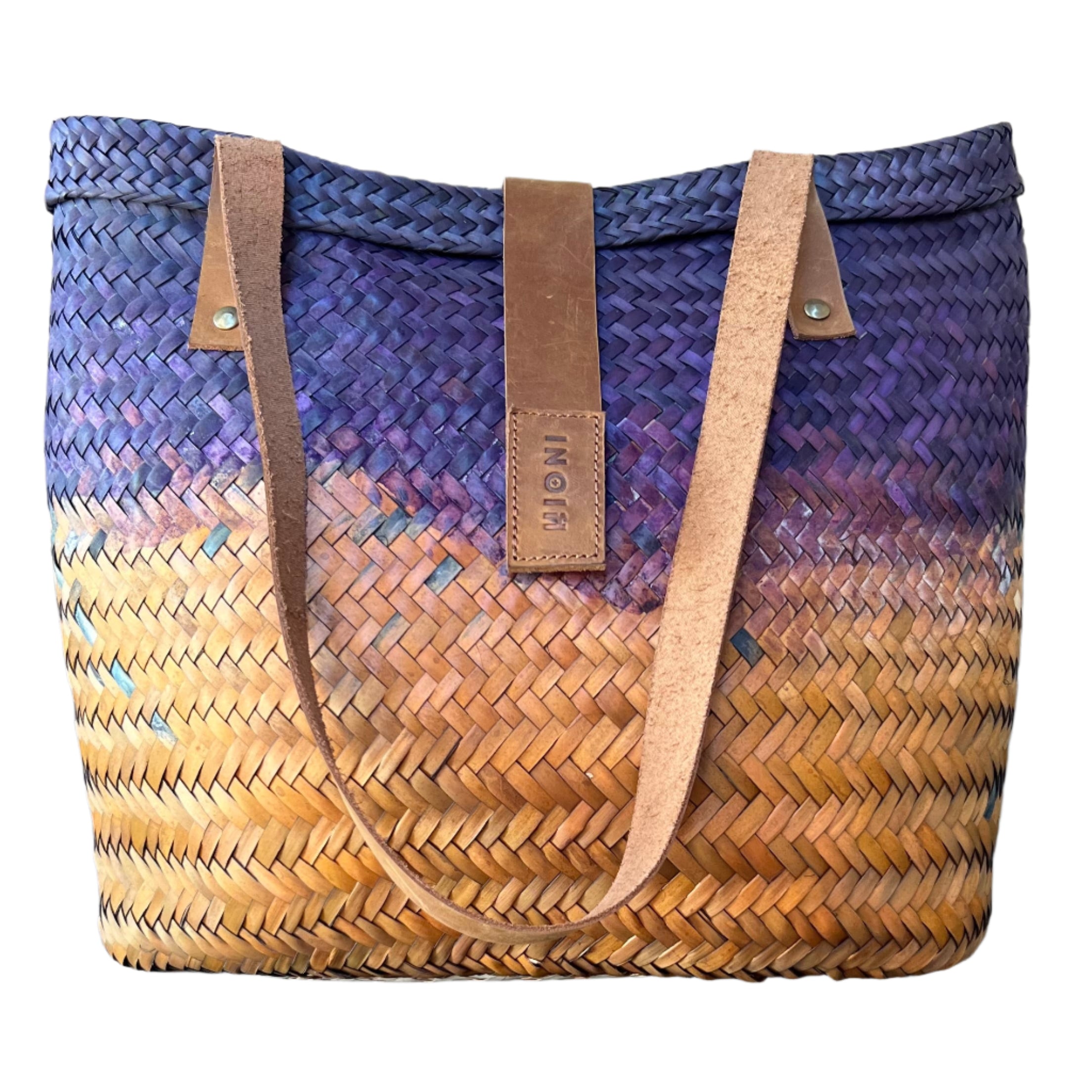 Purple and Orange Ombre Handbag