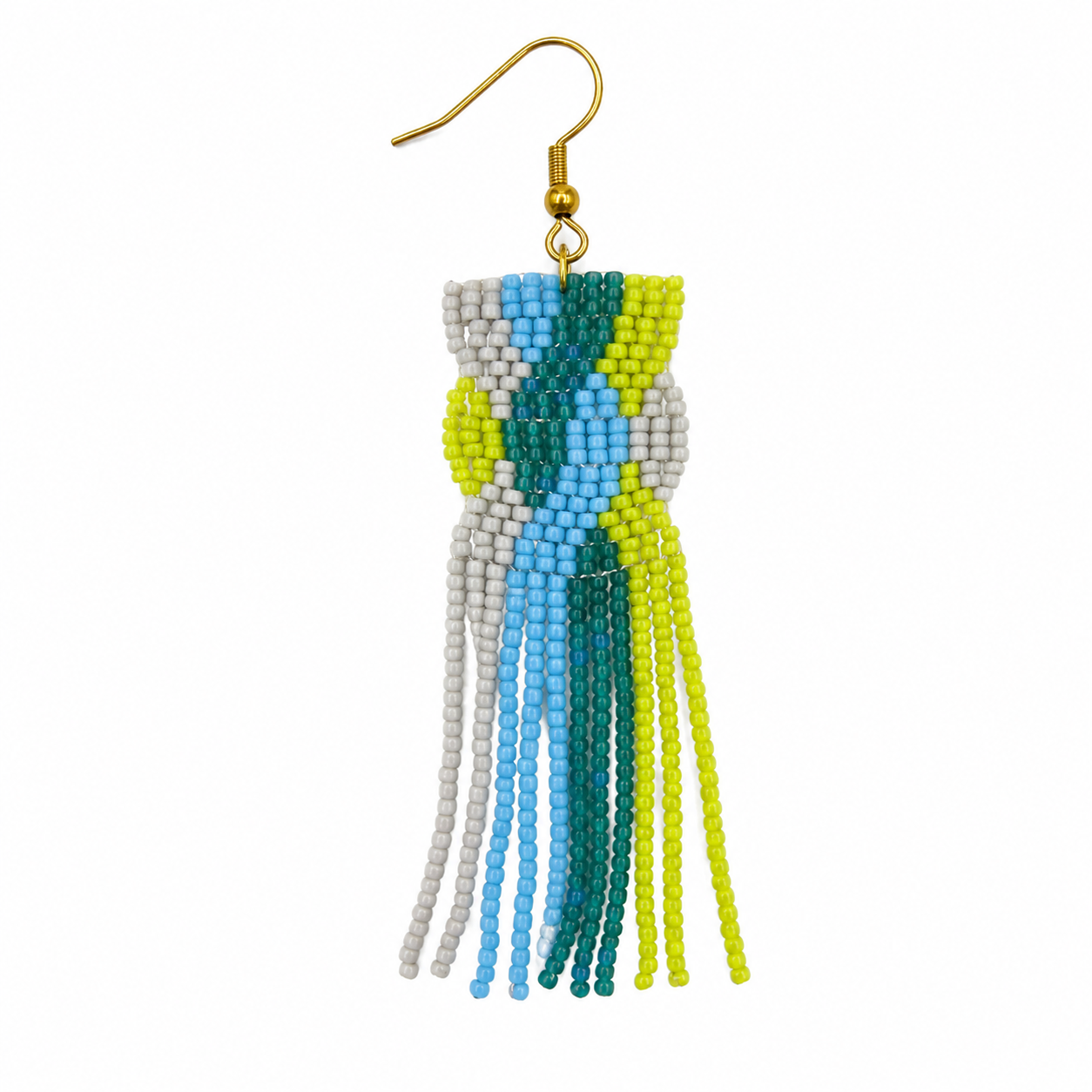 Lagoon Twist Beaded Earring (LANE11857)