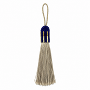 Ivory Tide Beaded Tassle (TAS013)