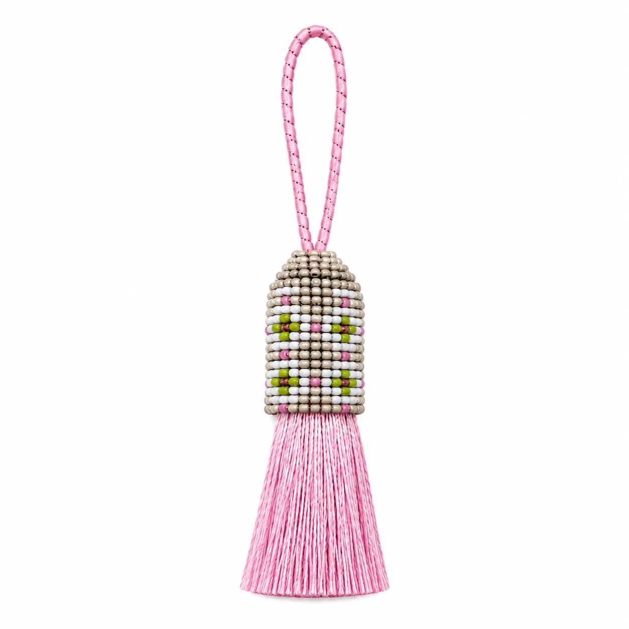 Wild Blossom Beaded Tassle (TAS012)