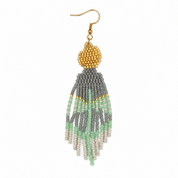 Mint Stone Beaded