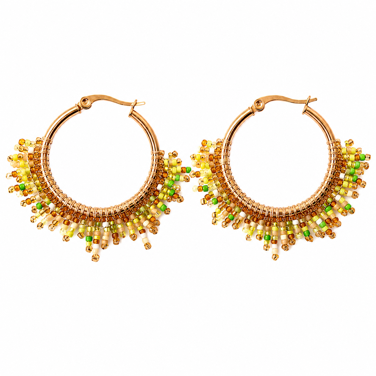 Acacia Confetti Beaded Earring