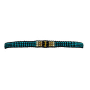 Teal Bee's Flight Bracelet (LANB12691)