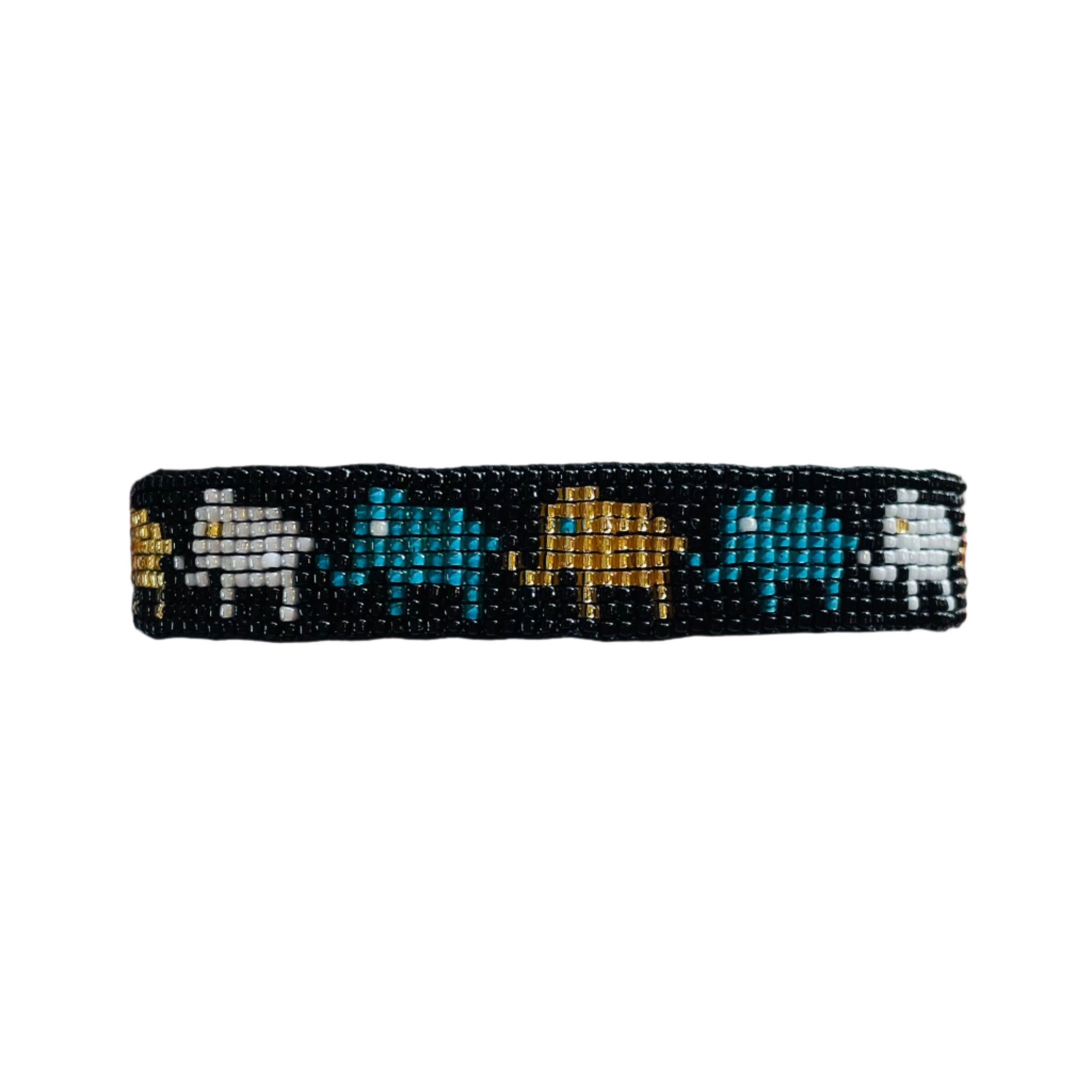 Black Elephant Tribe Bracelet (LANB12760)
