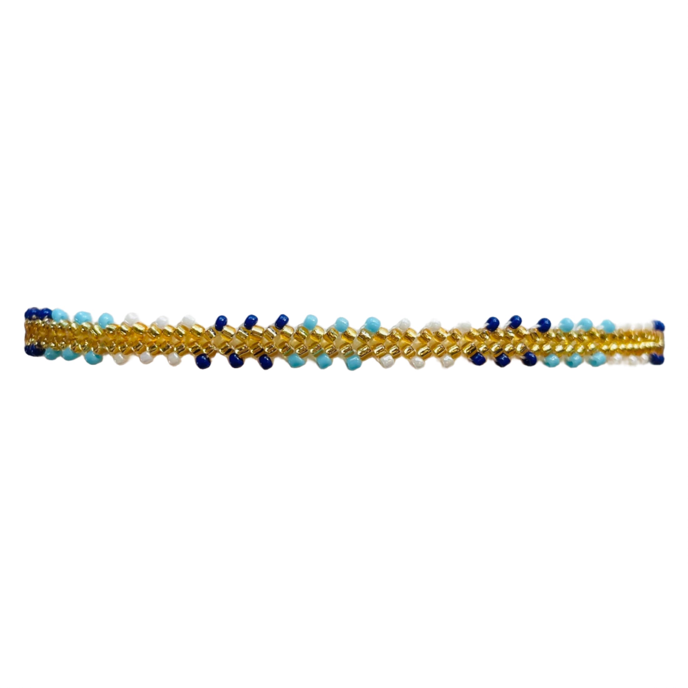 Nautical Dots in a Row Bracelet (LANB12768)
