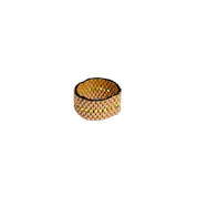 Neutral with Gold-Plated Middle Stripe Ring (RIN12094)