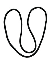 Crocheted Black Necklace