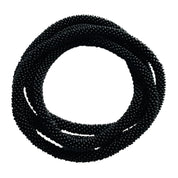 Crocheted Black Necklace