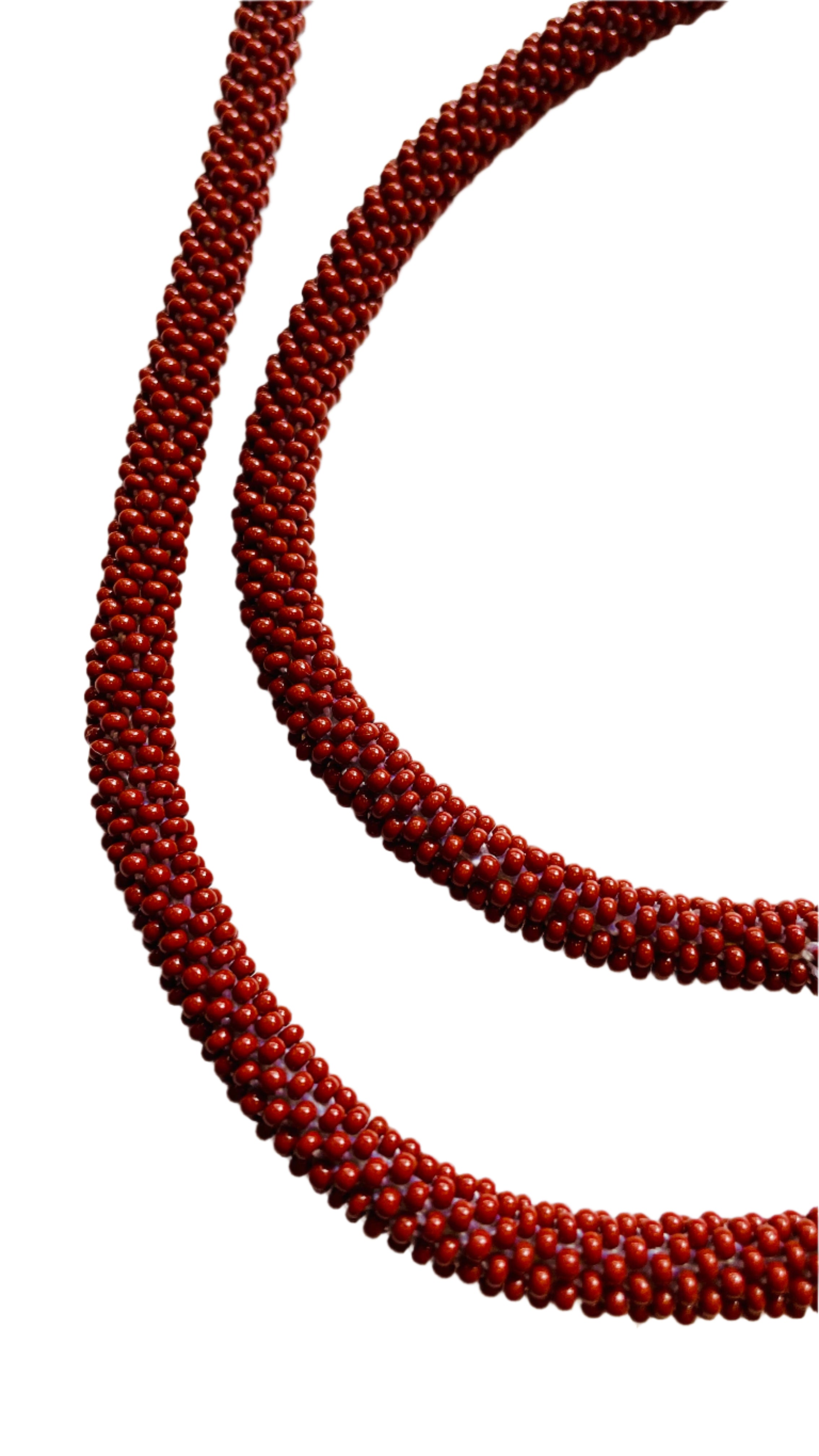 Crocheted Clay Necklace