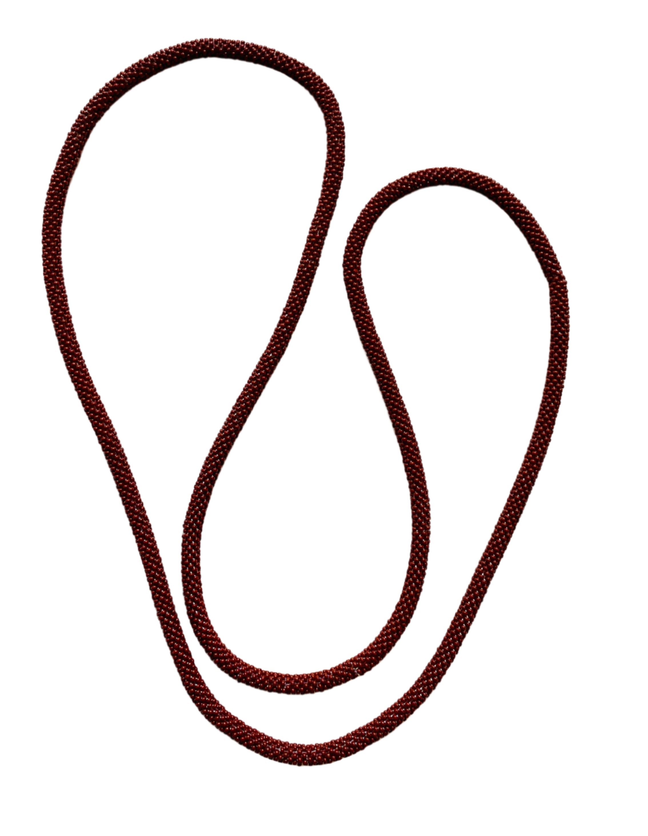 Crocheted Clay Necklace