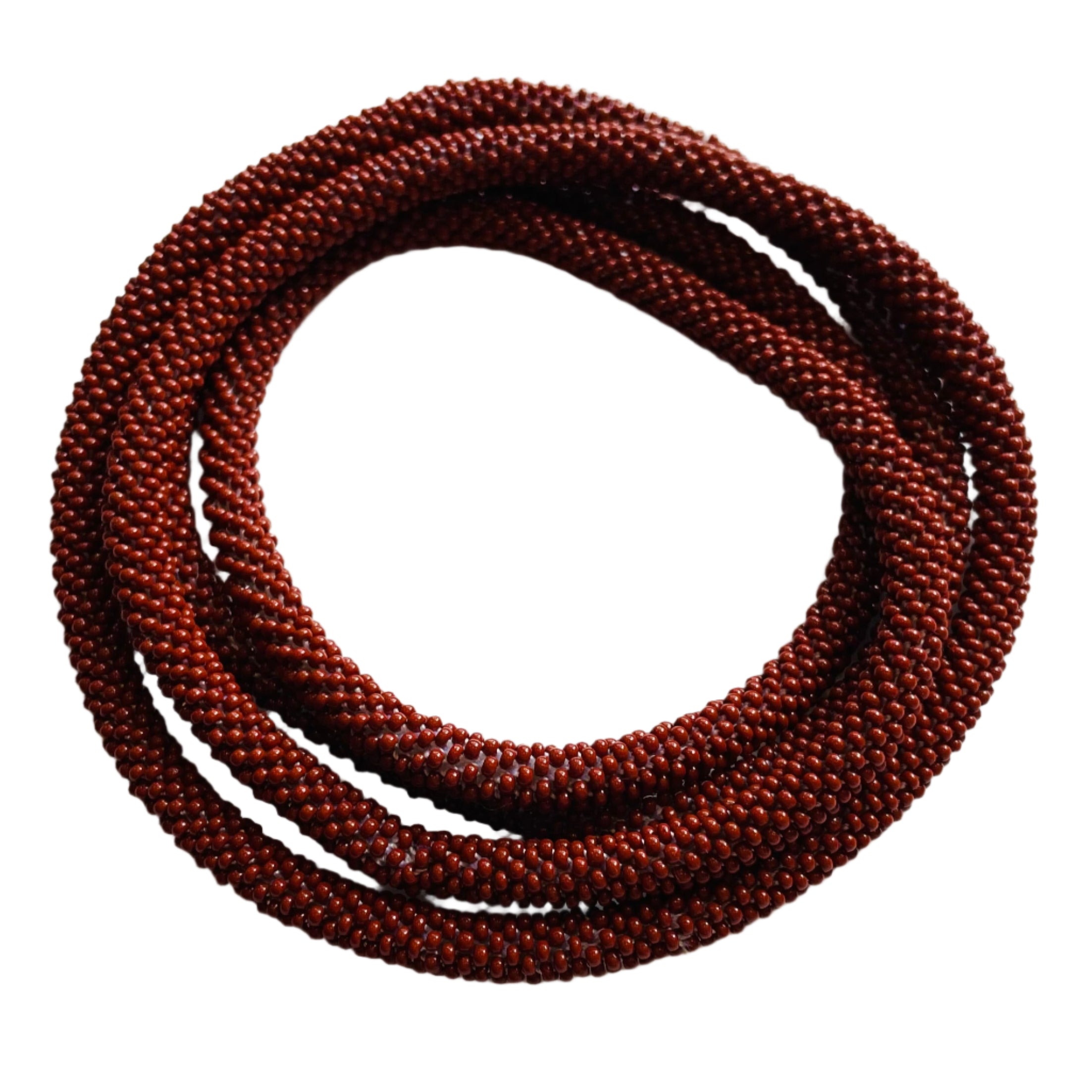 Crocheted Clay Necklace