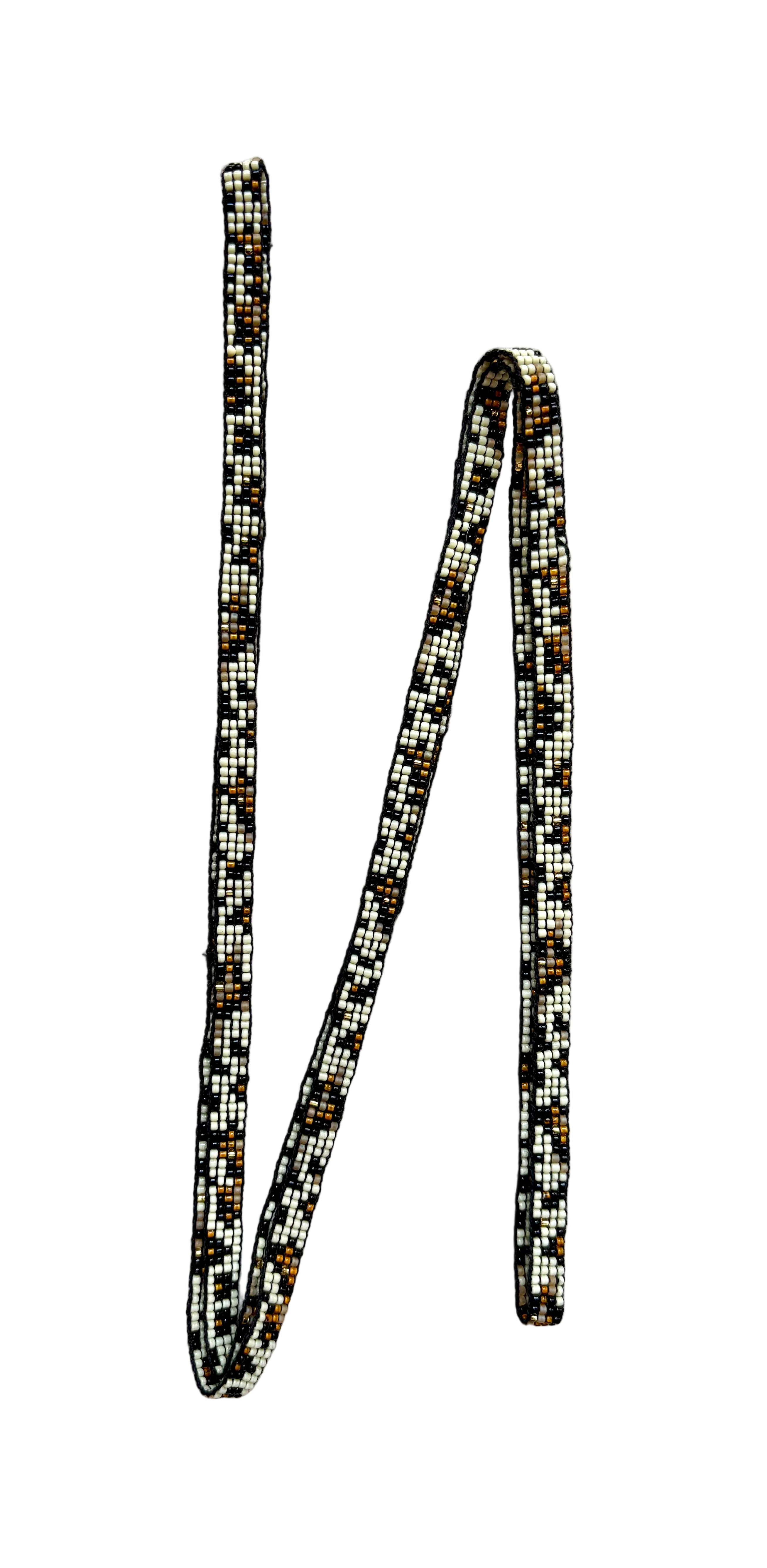 Delicate Leopard Print 4 Line Necklace (LAN12108)