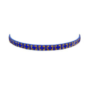 Navy with Gold Blocks