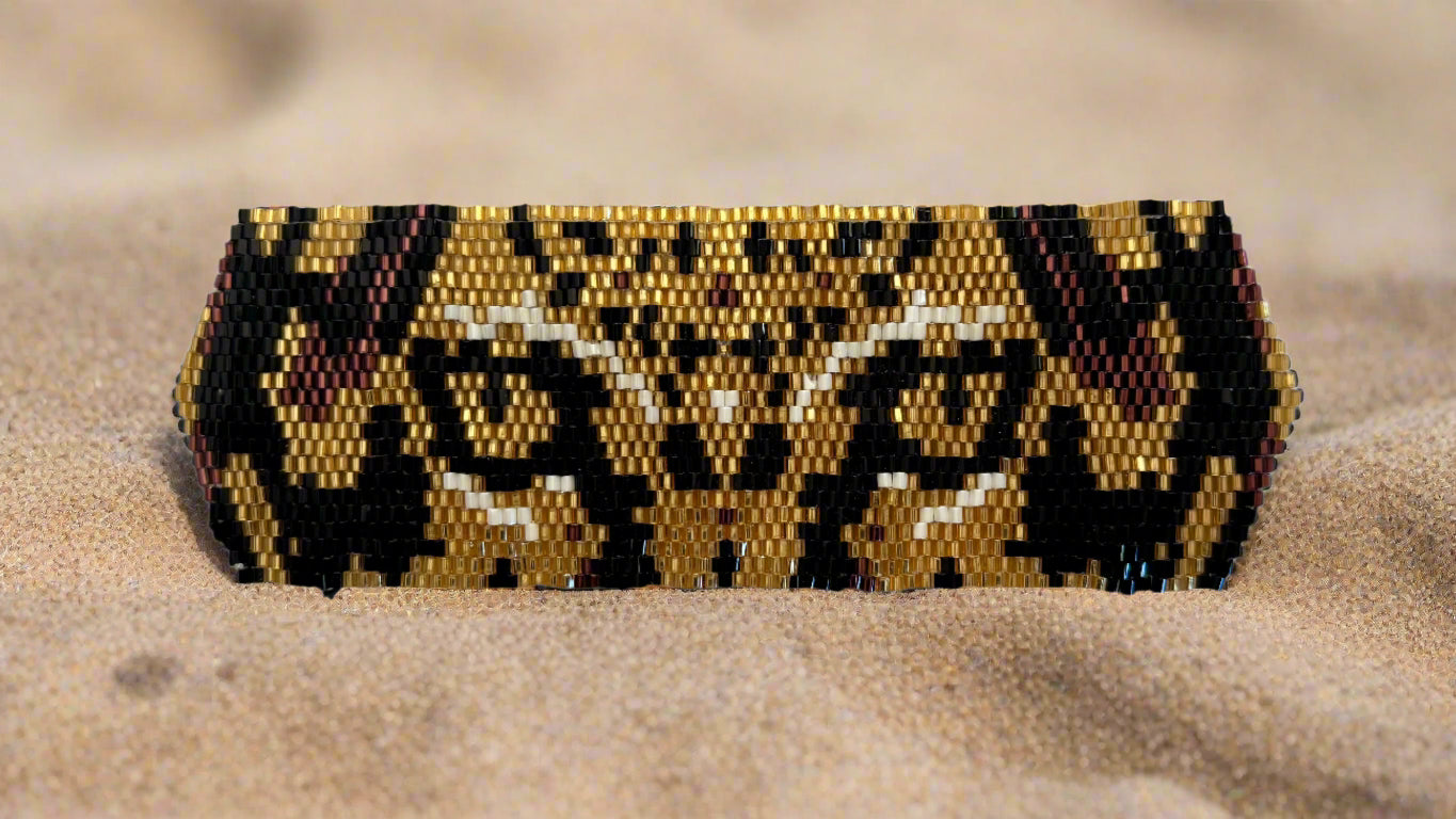 Golden Leopard Eyes Bracelet (LANB12330)