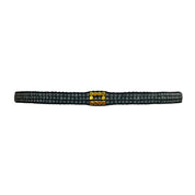 Dark Grey with Gold-Plated Block Bracelet (LANB12656)