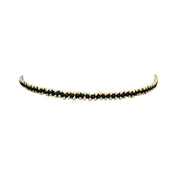 Dainty Black and Cream Bracelet (LANB12773)