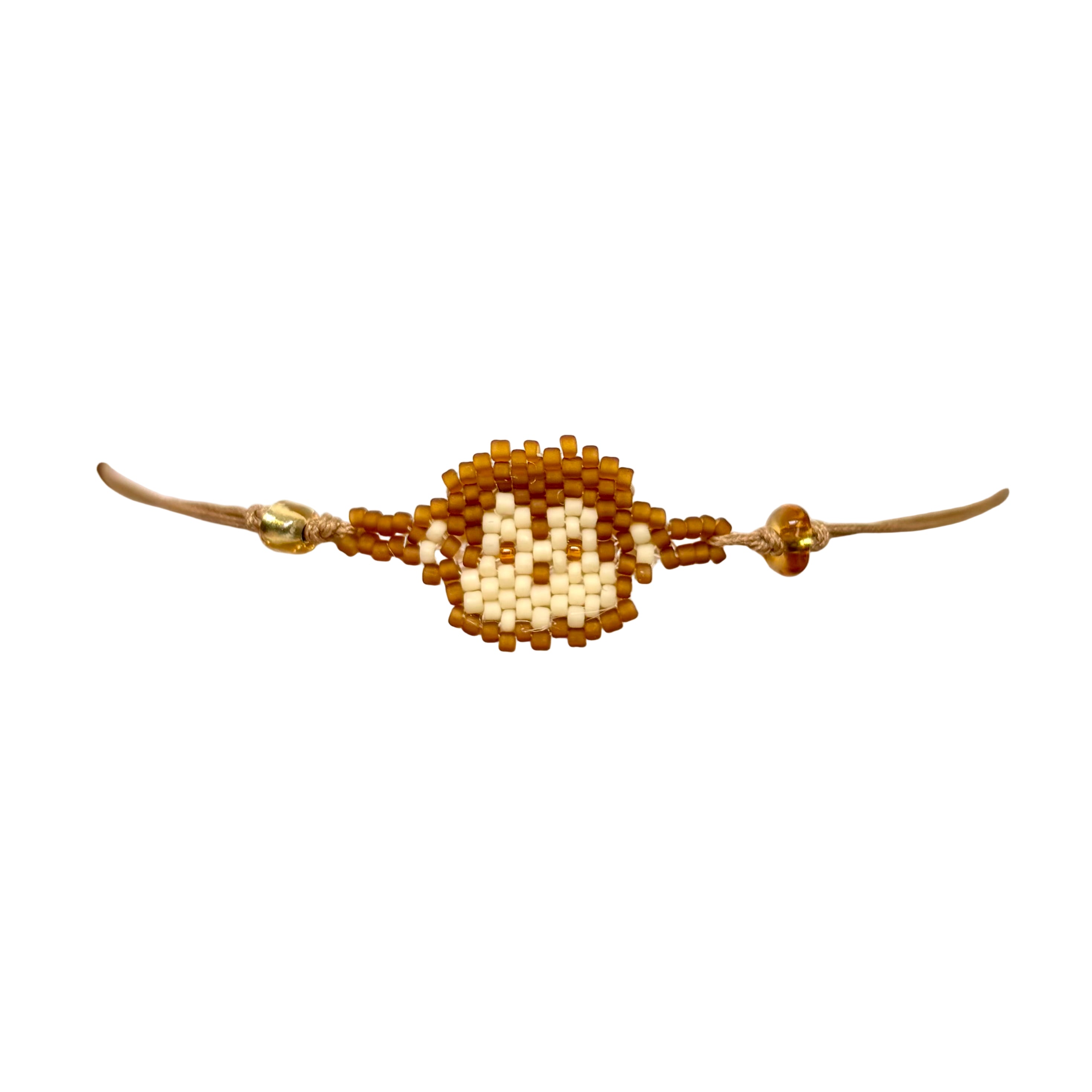 Brown Monkey Face Bracelet (LANC11558)