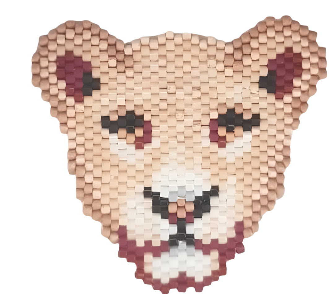 Lioness Face Bracelet