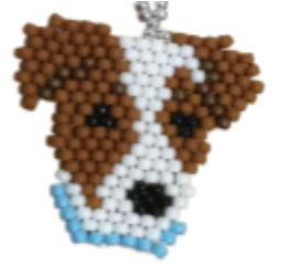Jack Russel Dog Face Bracelet