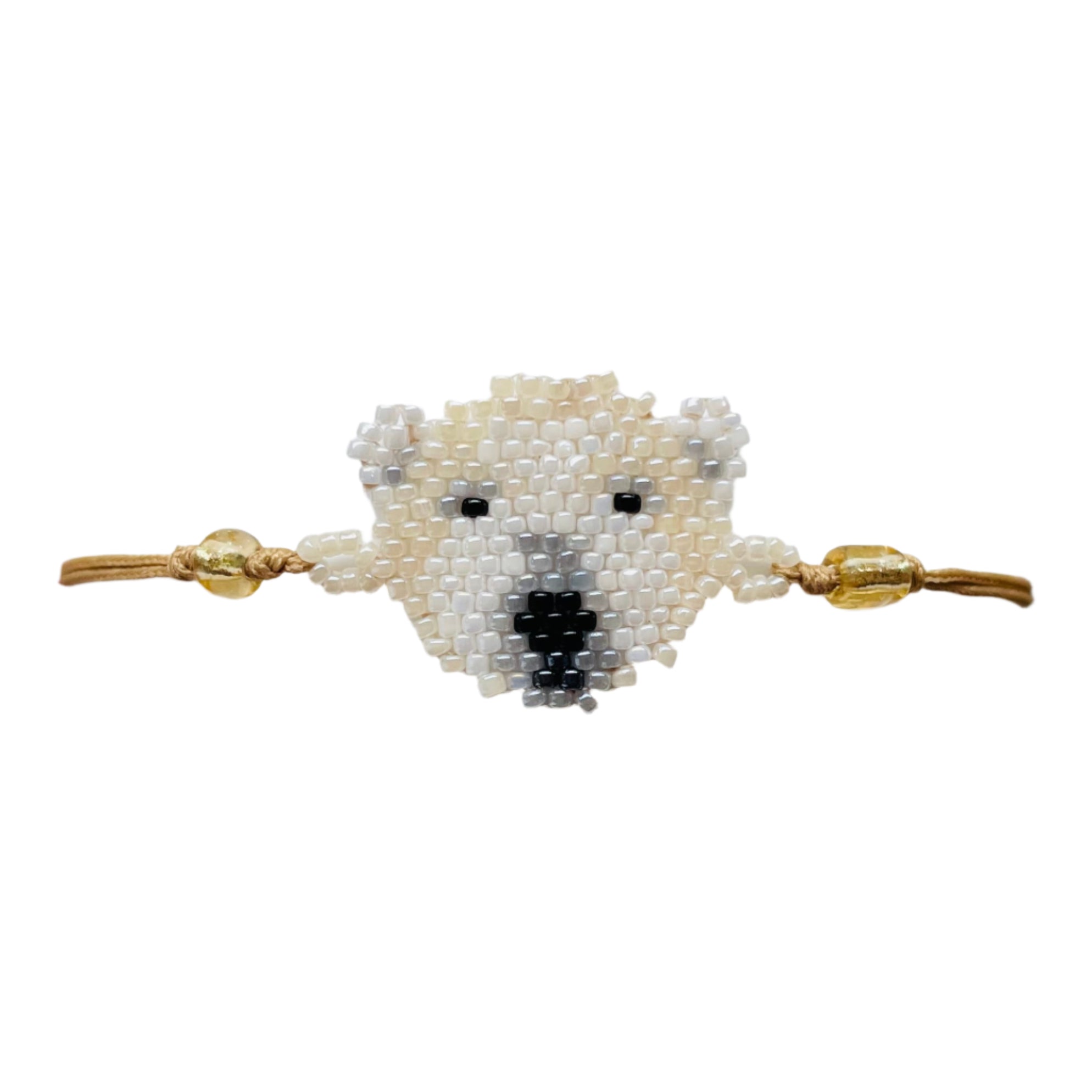 Polar Bear Face Bracelet