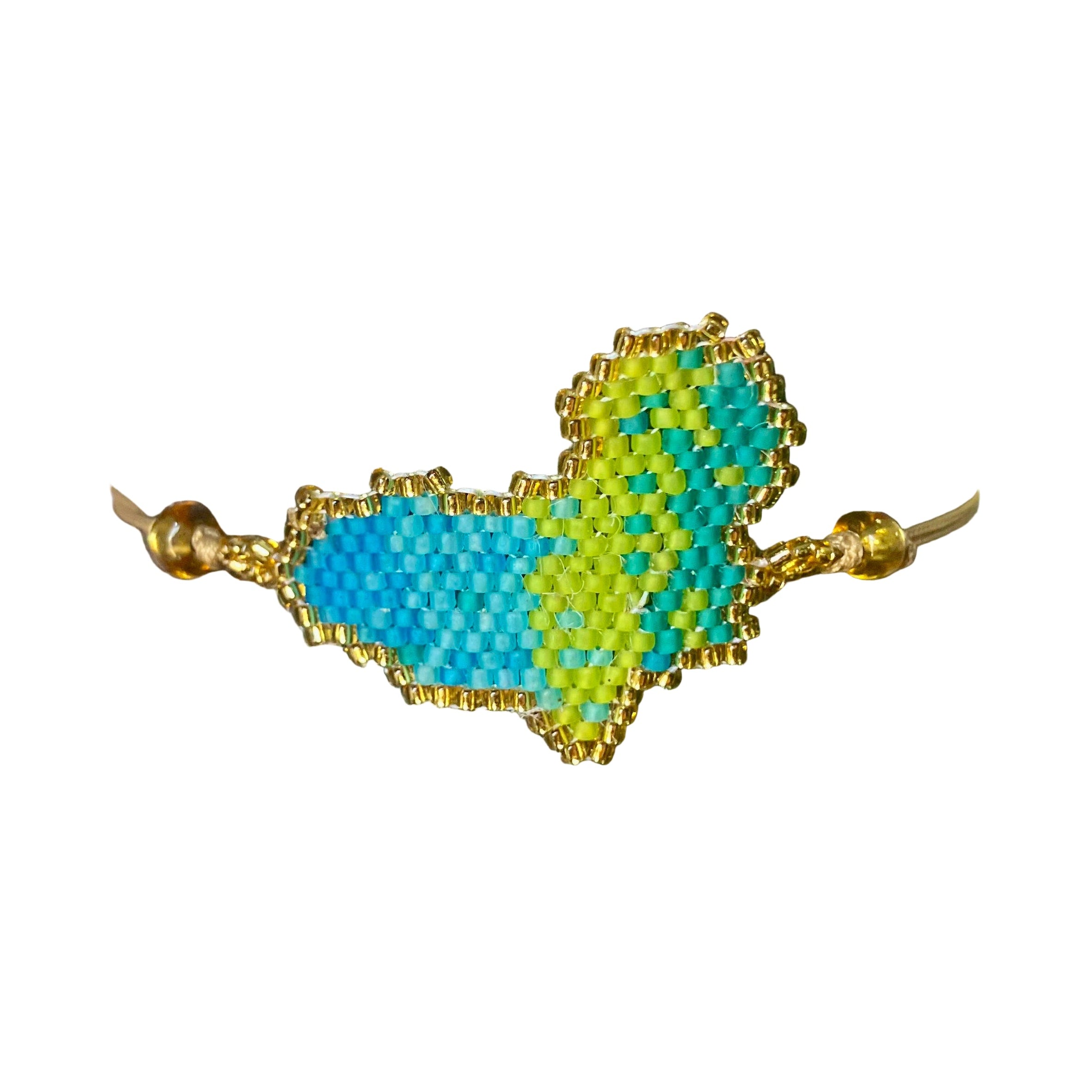 Blues and Greens Africa Bracelet (LANC12653)