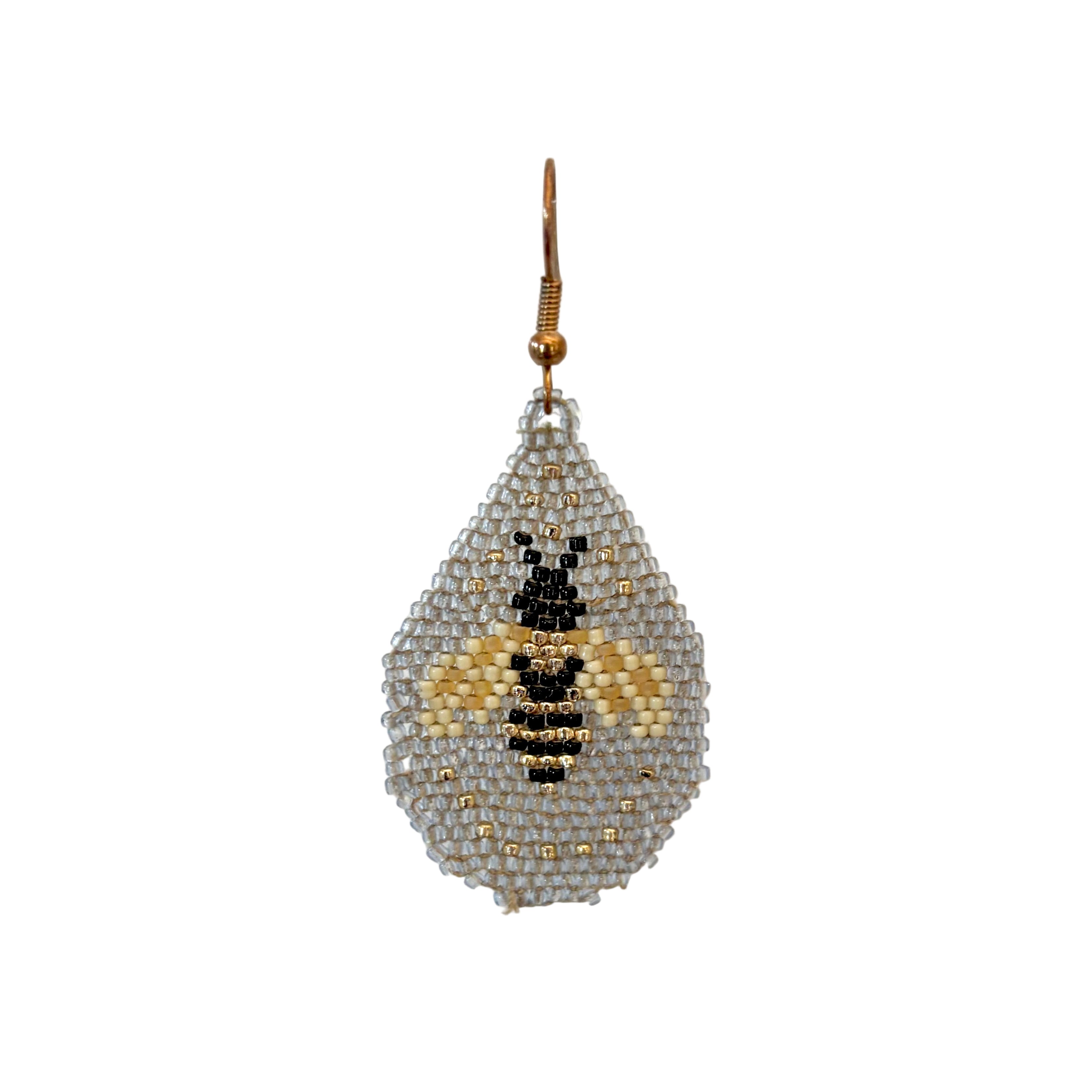 Busy Bee Light Blue Earrings (LANE11816)