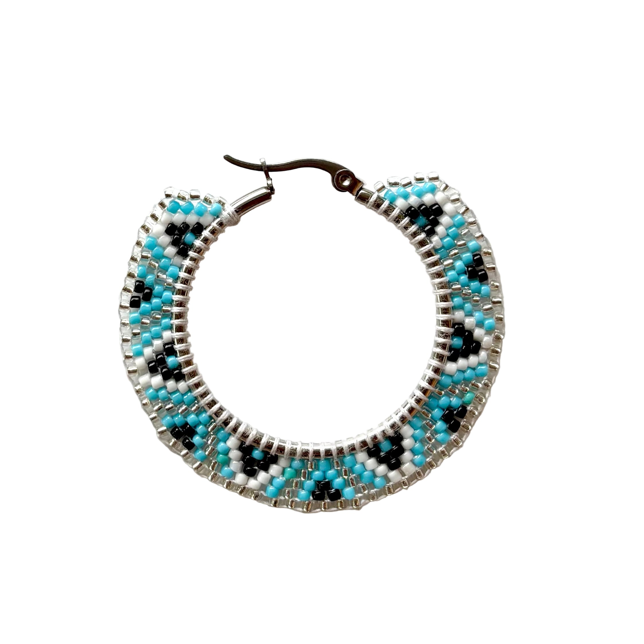 Zulu Triangles Hoop Earrings (LANE11820)