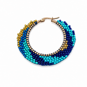 Ocean Wave Beaded