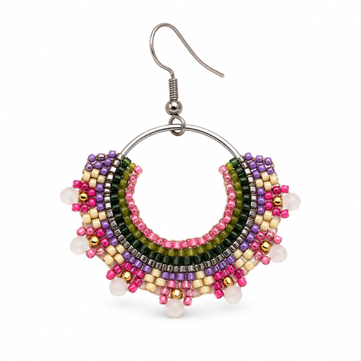 Spring Garden Rainbow Earrings (LANE11935)