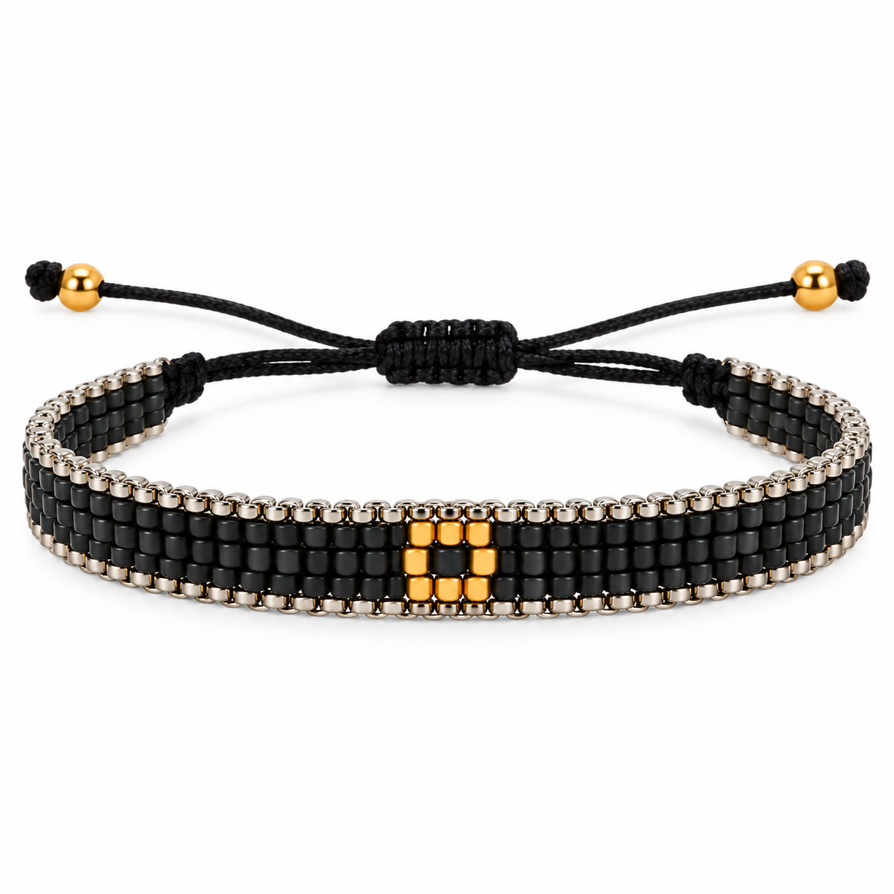Golden Halo Grey Bracelet (LANB12997)