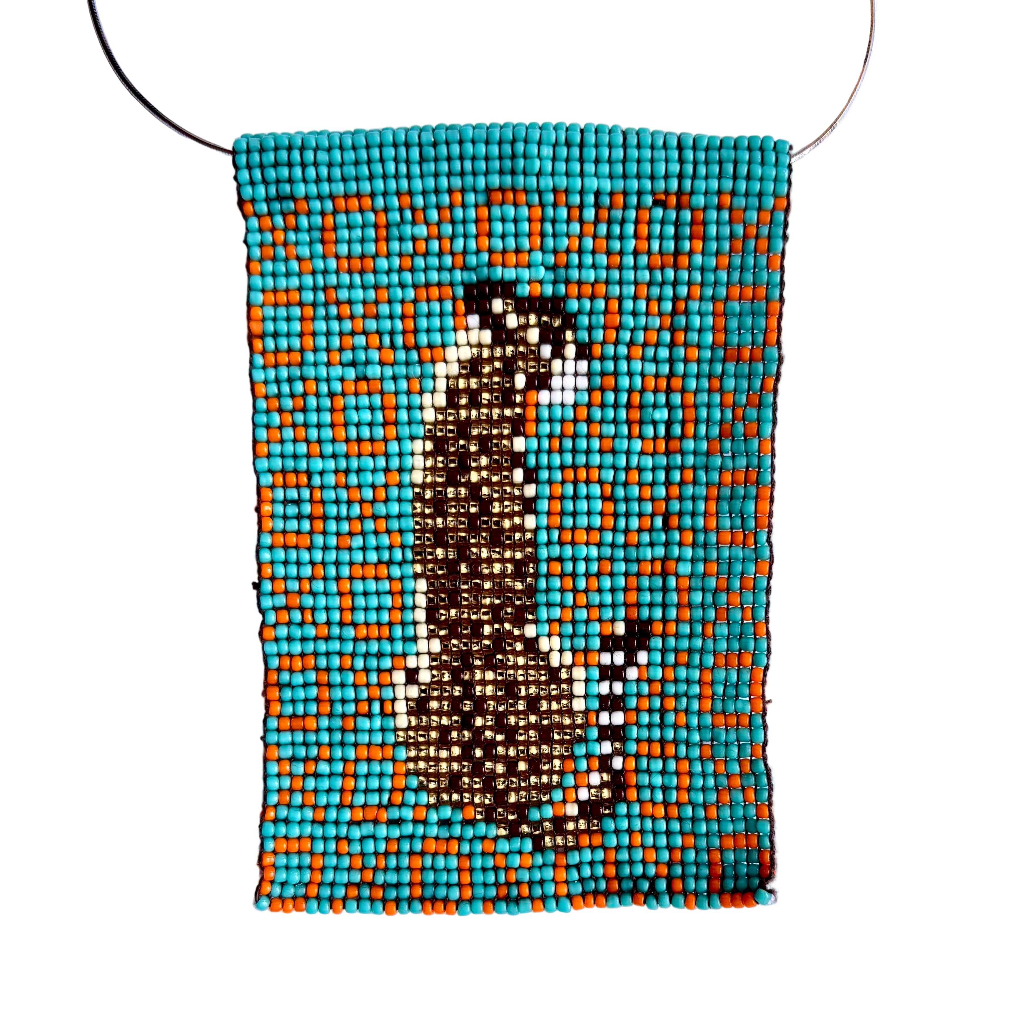 Bright Colours XO Leopard Pendant Necklace (LANP11476 & LANP11477)