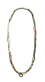 Forest Fern Long Necklace (NEC11130)