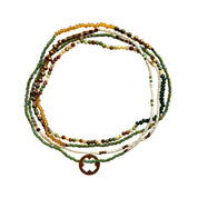 Forest Fern Long Necklace (NEC11130)