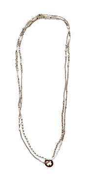 Champagne Long Necklace (NEC11133)