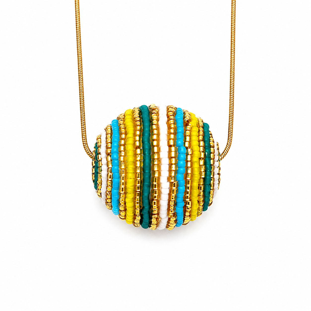 Beaded Orb Necklace