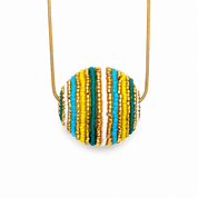 Beaded Orb Necklace