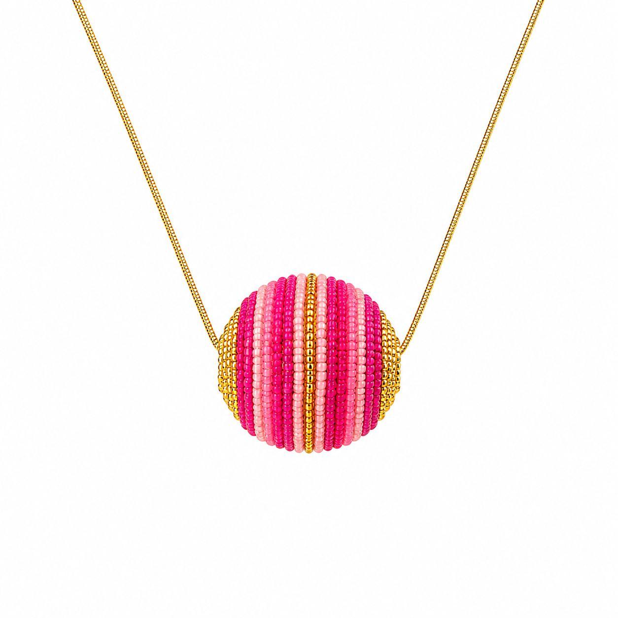 Beaded Orb Necklace