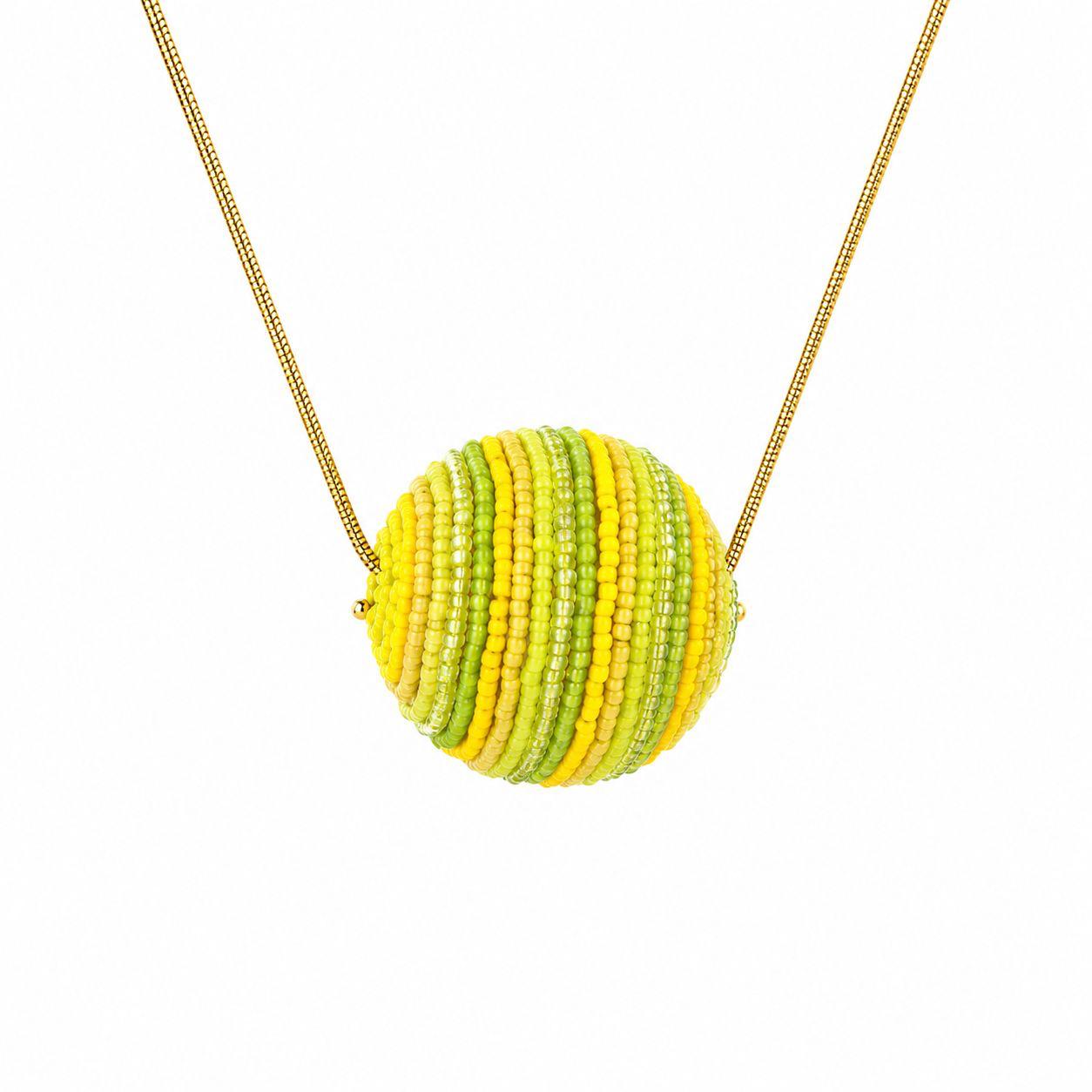Beaded Orb Necklace