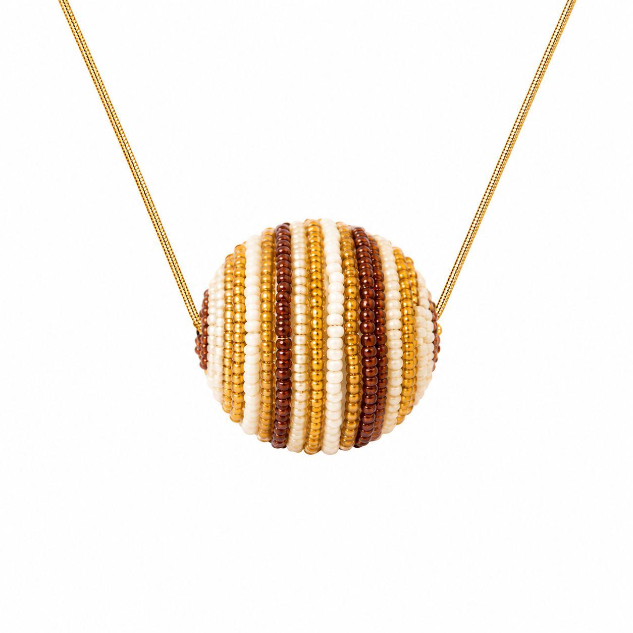 Beaded Orb Necklace